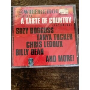 The Wherehouse Presents A Taste Of Country CD Suzy Bogguss Tanya Tucker NEW